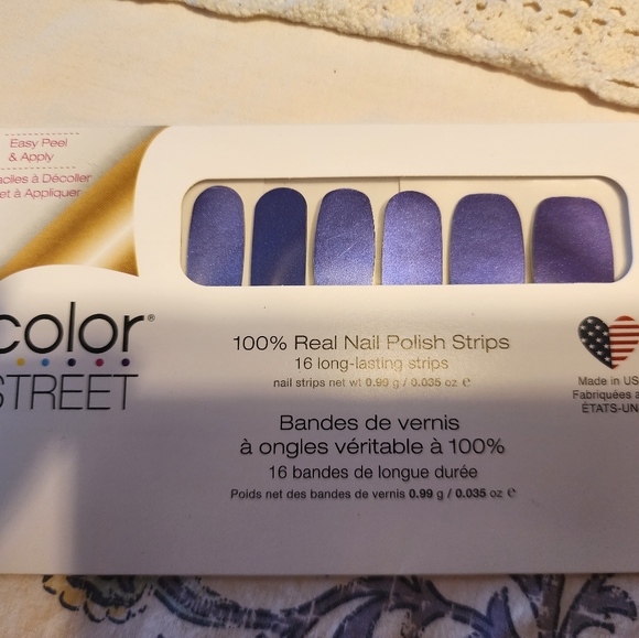 Color Street Metallic Amethyst Mist Full Set - Picture 1 of 6